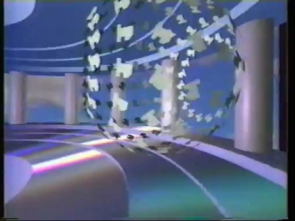TF1 30 Décembre 1987 Speakerine,Fermeture d'ant...
