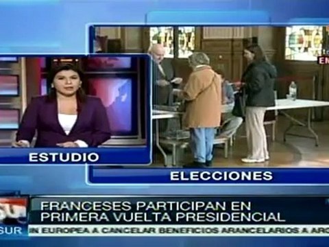 Baja asistencia de votantes en comicios franceses
