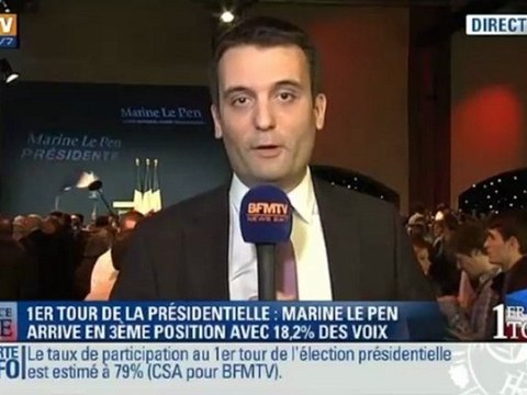 Florian Philippot: Marine Lepen devient la chef d'opposition