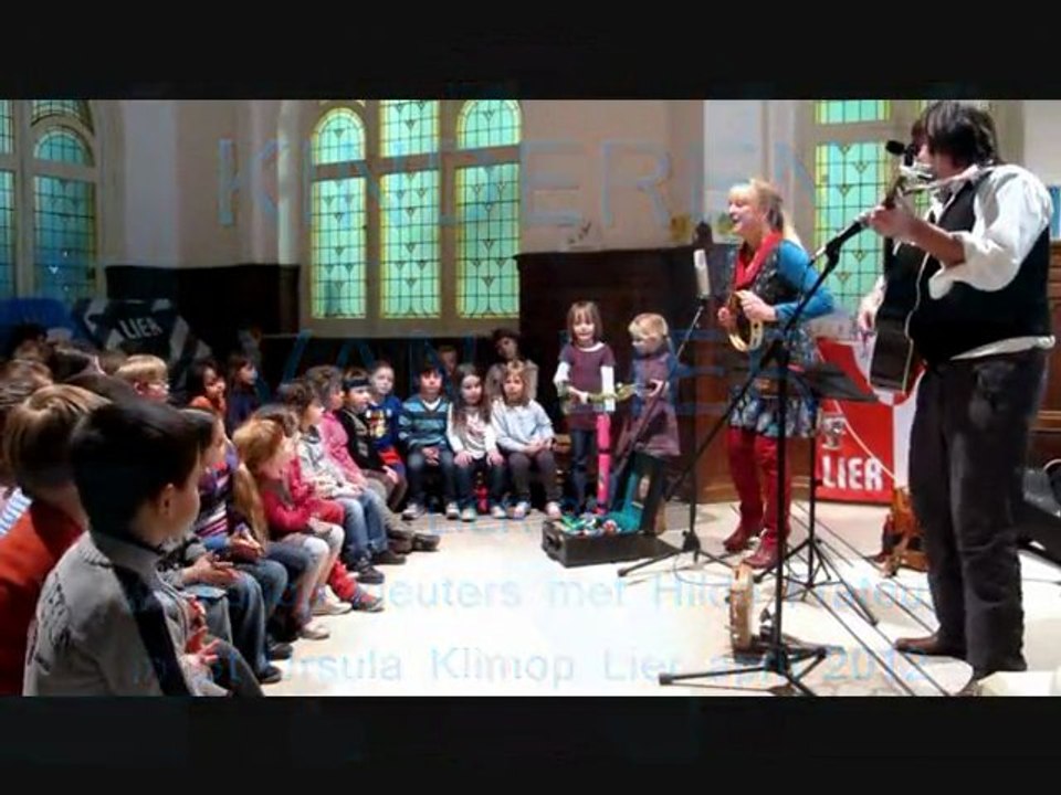 Lier 800 kinderen van lier Hilde Frateur workshop st ursula Klimop