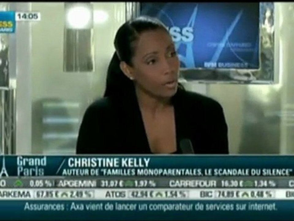 Christine Kelly invitée de Caroline Brun sur BFM Business