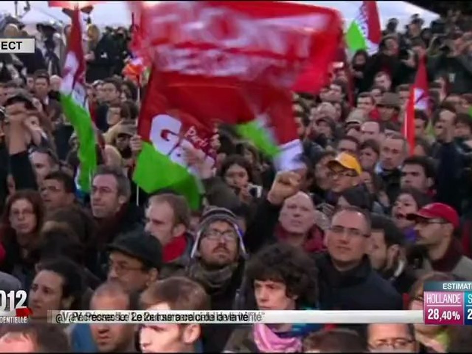 Mélenchon appelle à voter, sans condition, François Hollande au 2è tour, comme prévu.