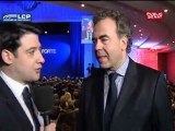 Réaction de Luc Chatel aux résultats du premier tour de l'élection présidentielle 2012