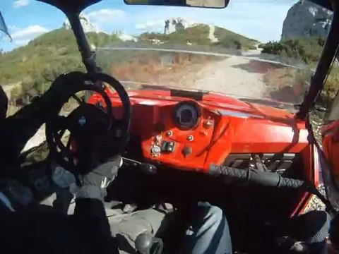 Polaris RZR 800 in board