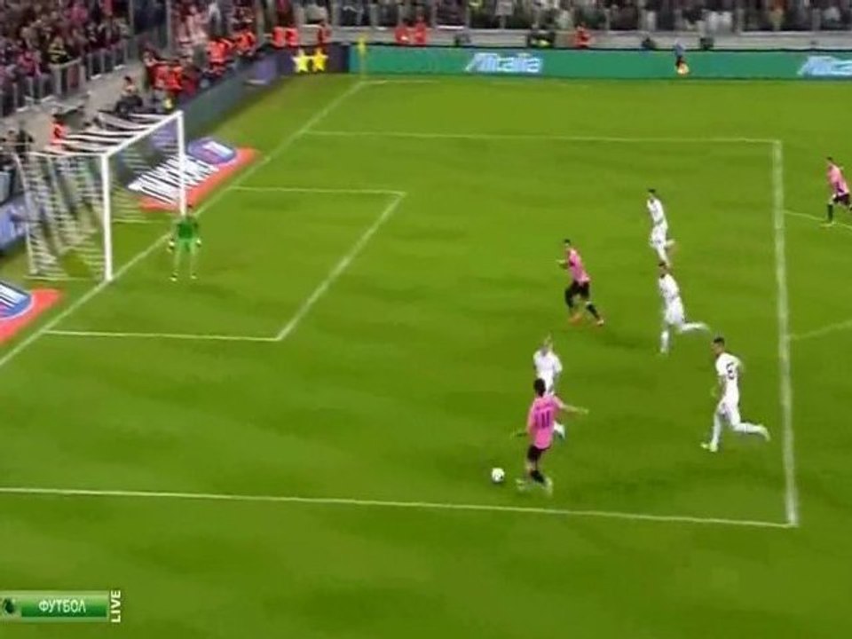 Juventus - Roma 3:0 All Highlights And Goals First Half 22/04/2012 HD720P