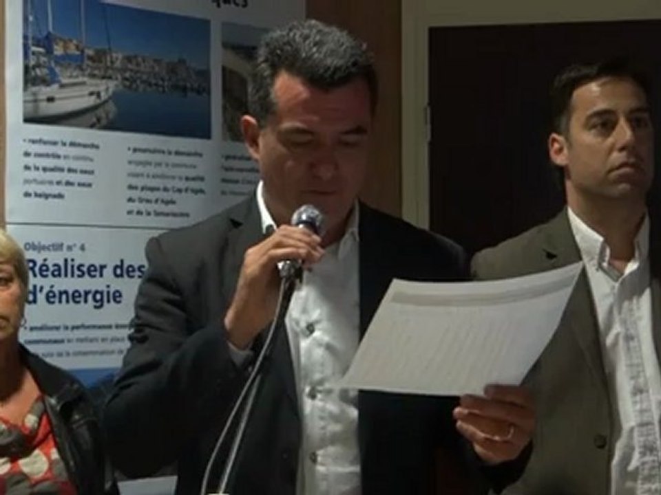 AGDE - 2012 - LES RESULTATS COMPLETS  - Le FRONT NATIONAL talonne l' UMP sur la Ville d'AGDE