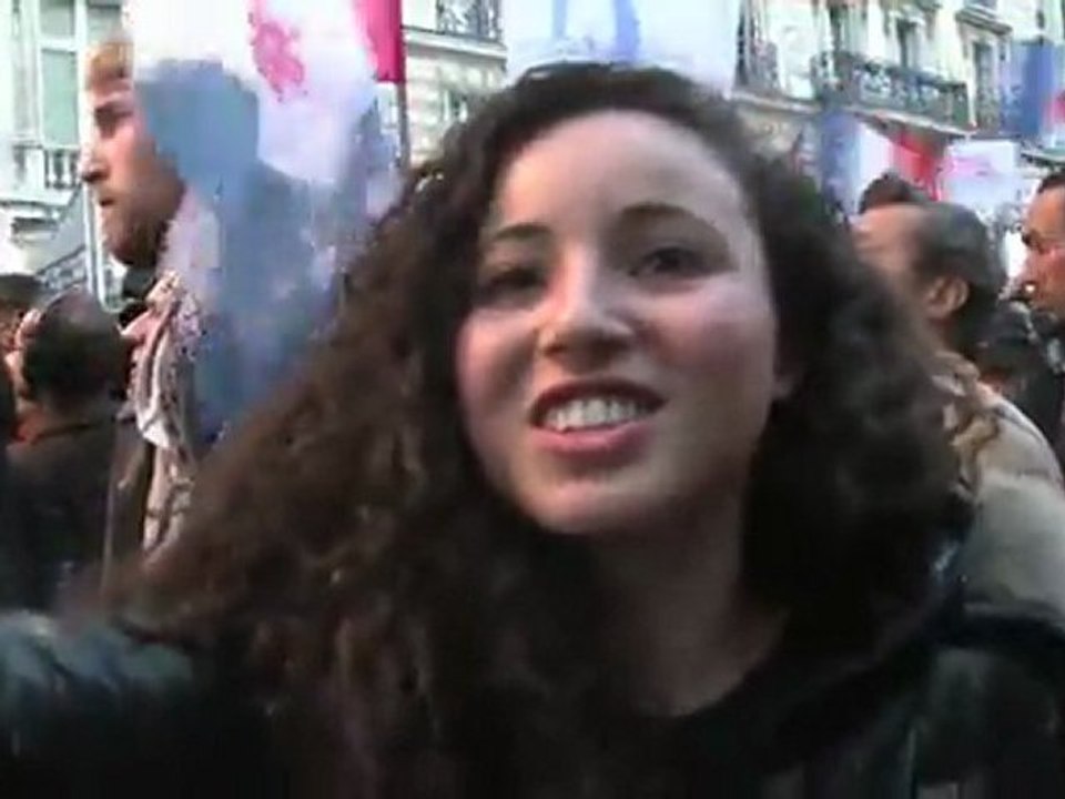 Explosion de joie à l'annonce des résultats