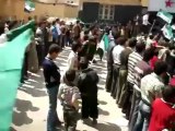 فري برس ادلب  كفردريان مظاهرة نصرة للمدن المنكوبة 22 4 2012 Idlib