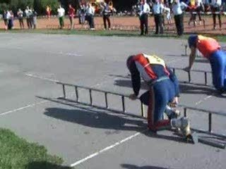 Course à l'échelle