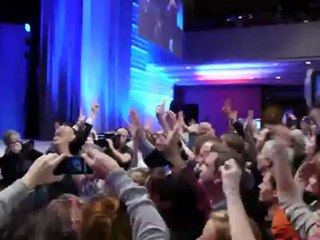 NS2012 - Réunion du 1er Tour - (ext.5)  Arrivée d'Alain Jupé