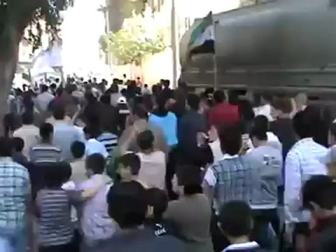 فري برس ادلب مظاهرة اريحا إحياء لذكرى أول مظاهرة في أريحا 22 4 2012 ج3 Idlib