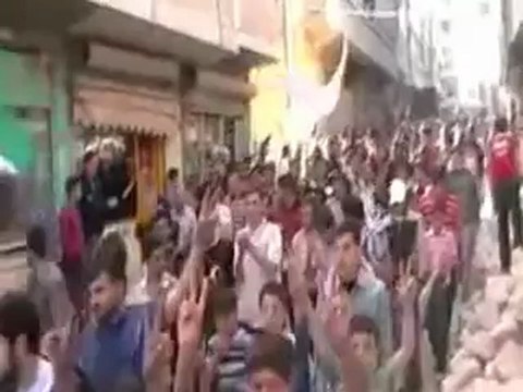 فري برس ادلب مظاهرة اريحا إحياء لذكرى أول مظاهرة في أريحا 22 4 2012 ج1 Idlib