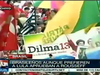 Brasileños prefieren a Lula en 2014