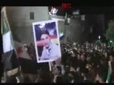فري برس إدلب معرة النعمان مظاهرة مسائية نصرة للمدن المنكوبة  22 4 2012 Idlib