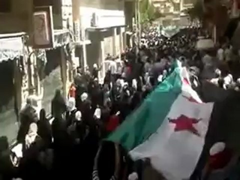 فري برس ريف دمشق التل تشييع الشهيد محمد حمدان 22 4 2012ج6 Damascus