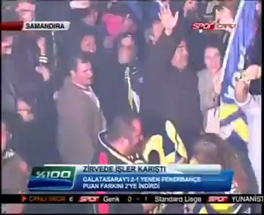 Fenerbahçe Taraftarından Görkemli Karşılama - 22.04.2012