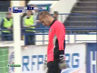 РФПЛ 2011/12. 40 тур. Волга - Томь 2-0 (2-0 Бибилов)