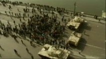 Egitto - Carri armati per le strade del Cairo