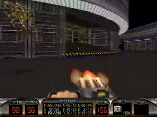 Duke Nukem 3D E2L10 - Spin Cycle (Secret level)