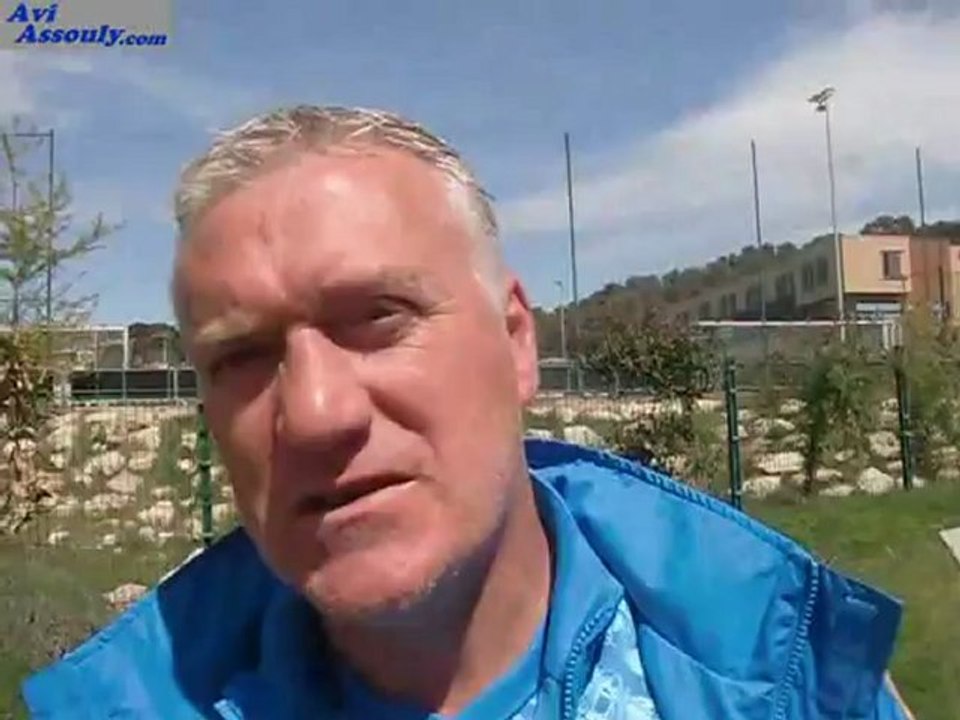 D.Deschamps:"Aller à Lorient ce n'est pas l'idéal..."
