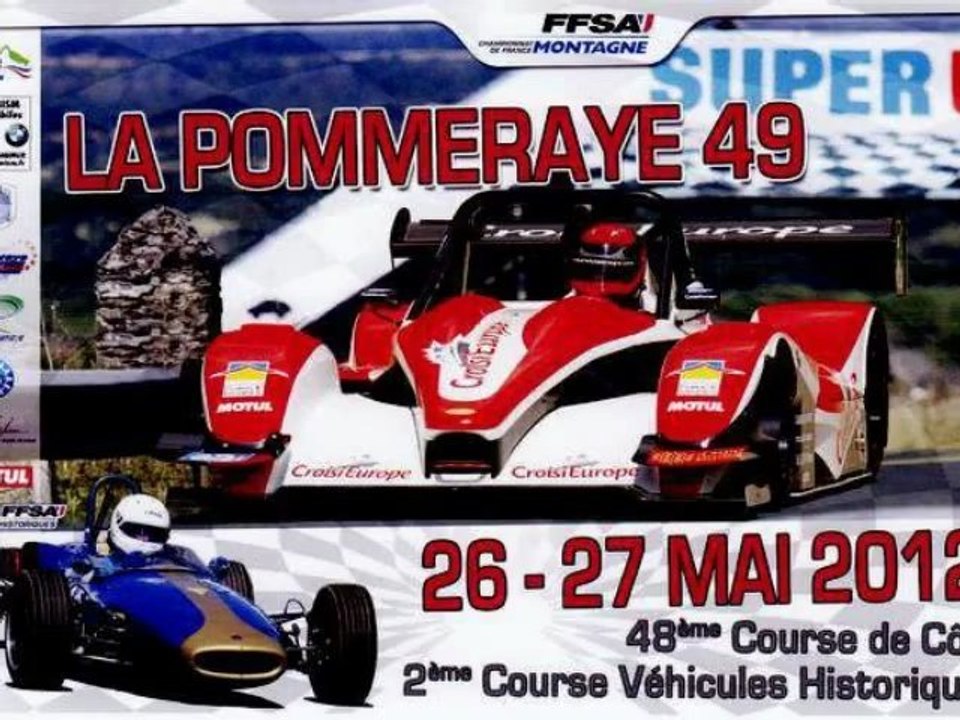 Course de côte La Pommeraye édition 2012 - Bande annonce