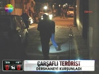 Okuma salonuna molotof - 22 nisan 2012