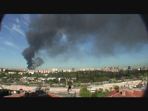 Zeytinburnu yangın aydınses