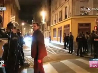 Course poursuite dans les rues de Paris derrière la voiture de Nicolas Sarkozy sur France 2