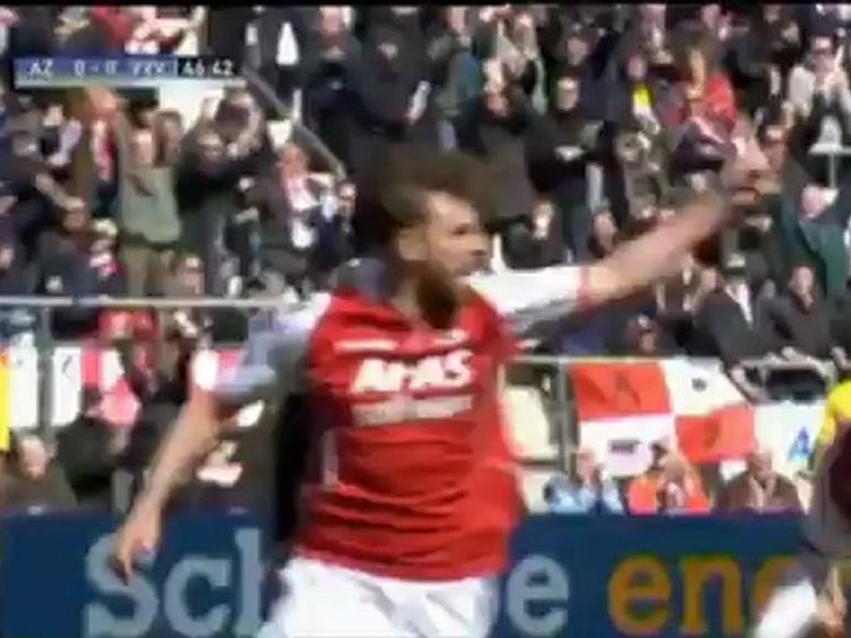 AZ Alkmaar 2-1 VVV Venlo - Olanda, giornata 31