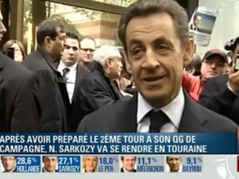 Sarkozy : Monsieur Hollande ne doit pas fuir