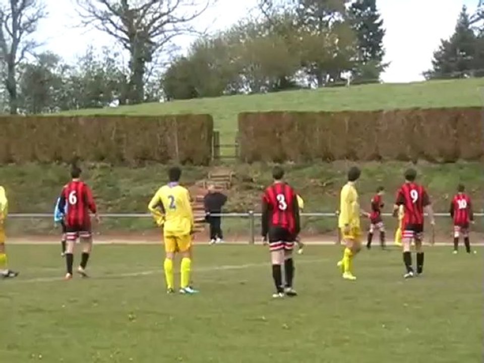 U17 ph 2nde mi temps  contre St Léo