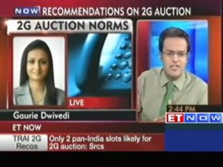 TRAI sets high 2G auction reserve price