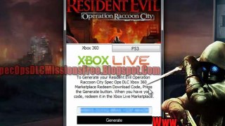 Get Free Resident Evil Operation Raccoon City Spec Ops Missions DLC