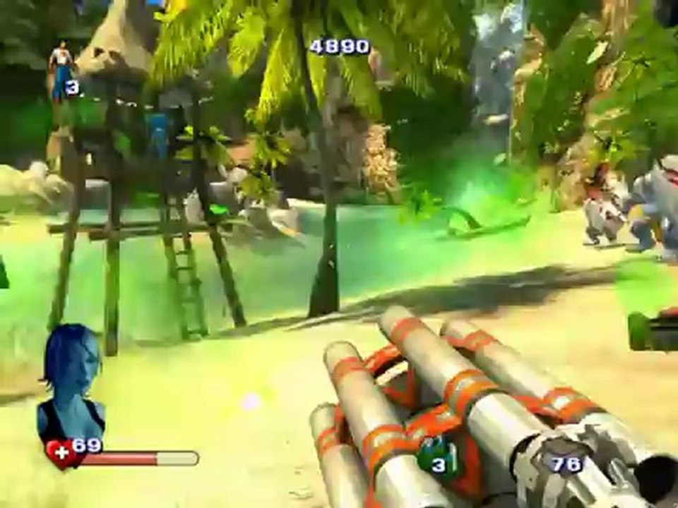 Serious Sam 2 - level 2 Riverdance all secrets