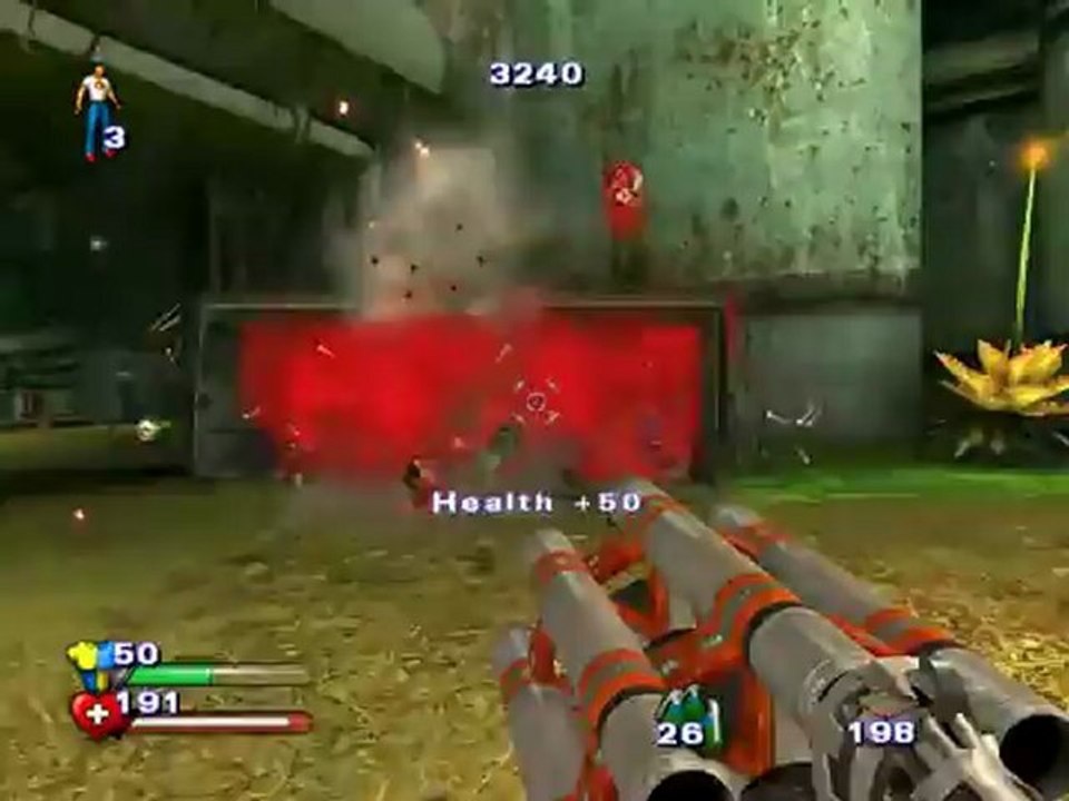 Serious Sam 2 - level 9 Deadwood all secrets