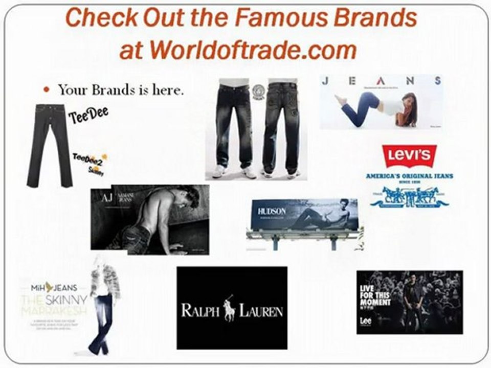 jeans manufacturers  - B2B marketplace at Worldoftrade.com