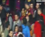 fan du Real agressé au classico (Un hincha del Real Madrid, agredido en el Camp Nou)