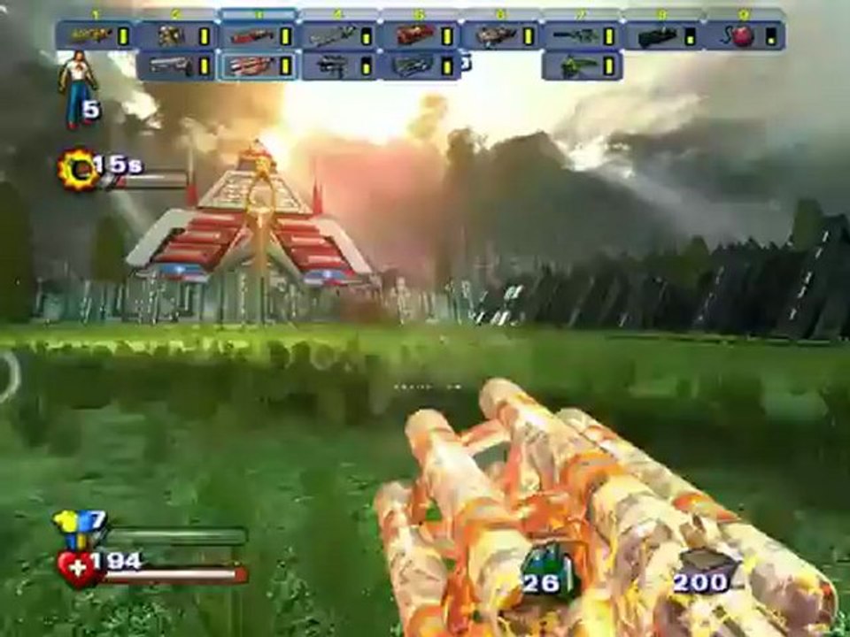 Serious Sam 2 - level 42 Mental Institution (Part 1)