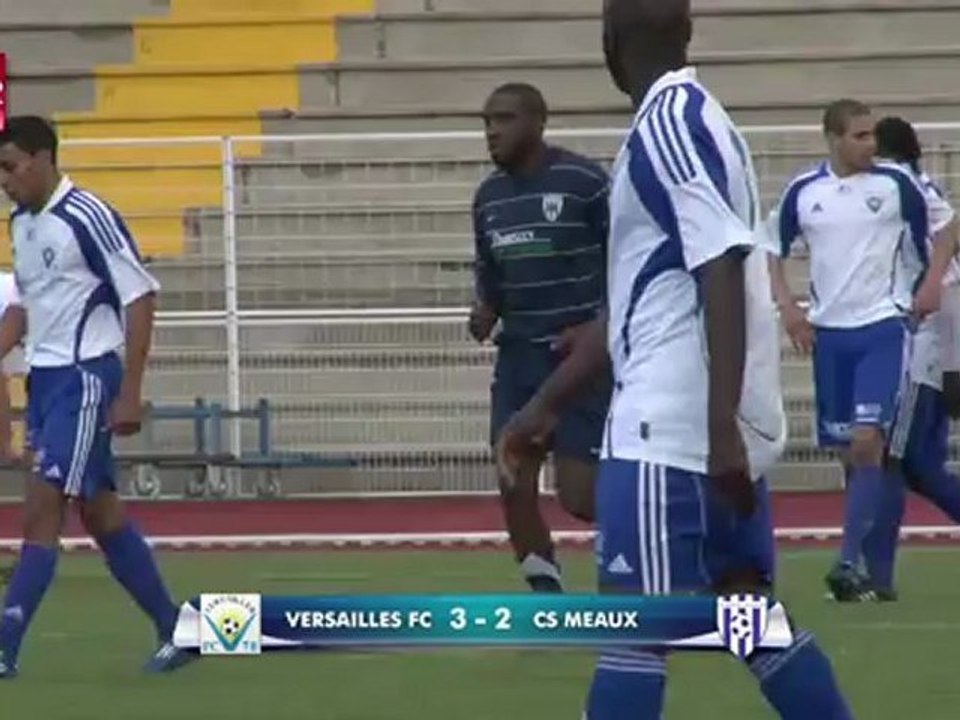 SFR FOOT : VERSAILLES FC 3 - 2 CS MEAUX