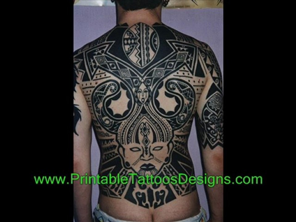 african tribal art tattoos