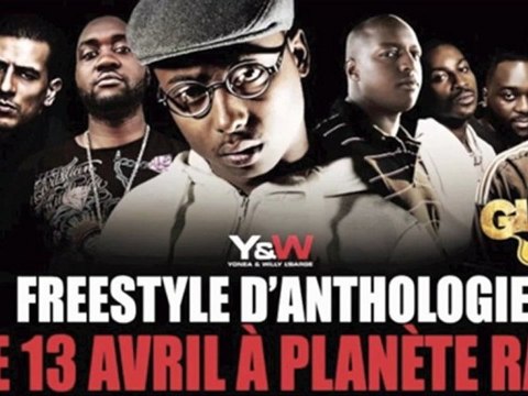 Guizmo, Zoxea, Oxmo, Youssoupha, Dany dan, Mokless, Busta flex, Melo Pheelo, Demon One