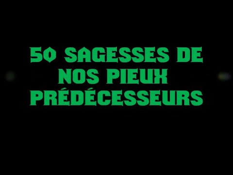 SAGESSES - 16