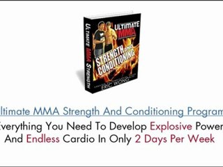 Ultimate MMA Strength and Conditioning - Eric Wong