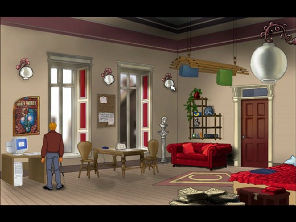 Baphomets fluch 2.5 teil #01 - nico ist verschwunden