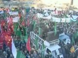 مظاهرات بشوارع عمان تنديدا بالعدوان الإسرائيلي