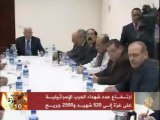 الرئيس الفلسطيني وجهود لوقف العدوان على غزة