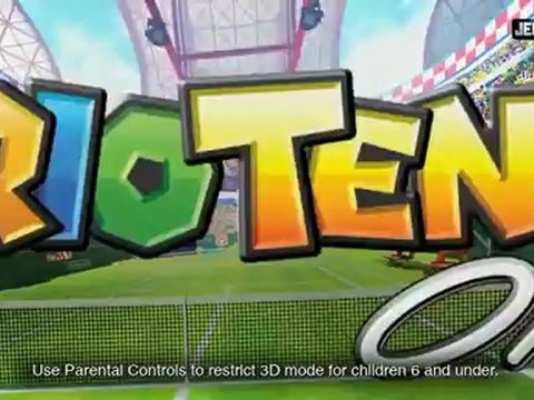 Mario Tennis Open 3DS : Mii trailer
