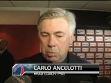 33e journée - Ancelotti : ‘’Je suis fier de mes joueurs’’