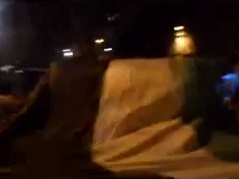 فري برس حلب مظاهرة مسائية في حي السكري   22 4 2012 ج1 Aleppo Syria