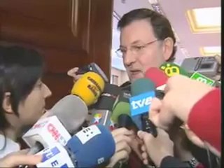 Reacciones de Rajoy y Aguirre a la marcha de Zaplana
